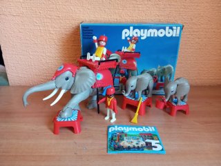648. Playmobil elefante circo clásico 3519