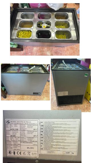 Cámara Exhibidora Refrigerada Arcaboa Alfa 1100