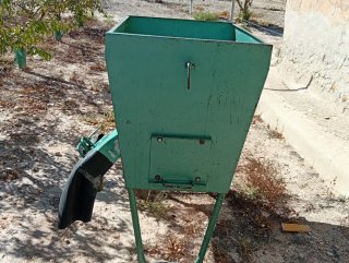 Peladora de almendras para toma de fuerza tractor