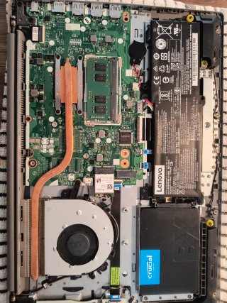 Placa Base Lenovo S145 NM-C171 + Ventilador + RAM