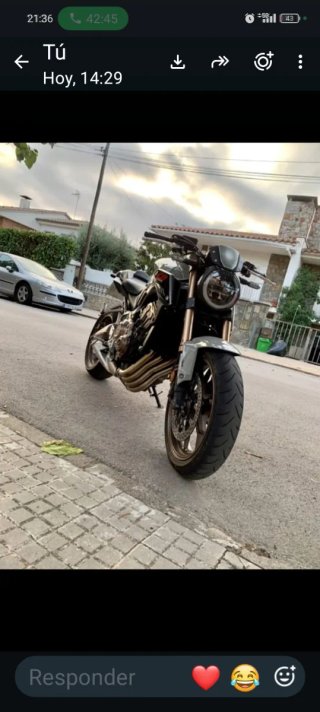 Honda CB650R 2021 Gris
