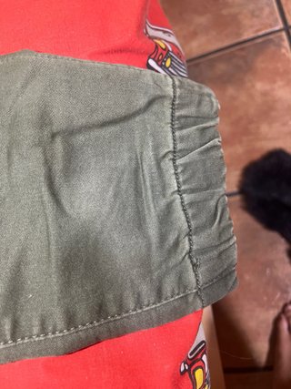 Pantalón cargo verde militar