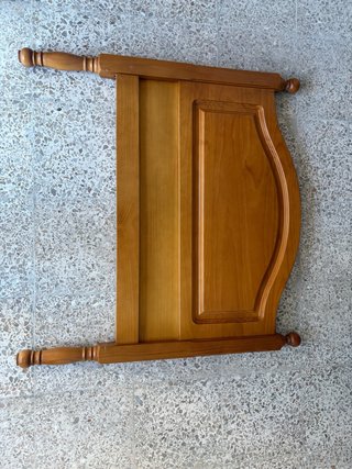 Cabecero de cama de madera