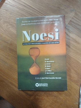 Noesi. Textos de filosofia per a les PAU 2024