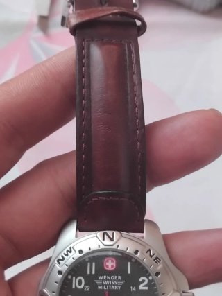 Reloj Wenger Swiss Military Negro/Plateado