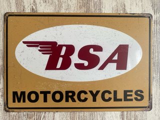 (538) Cartel BSA Motorcycles