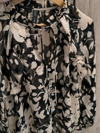 Blusa Mango Estampada