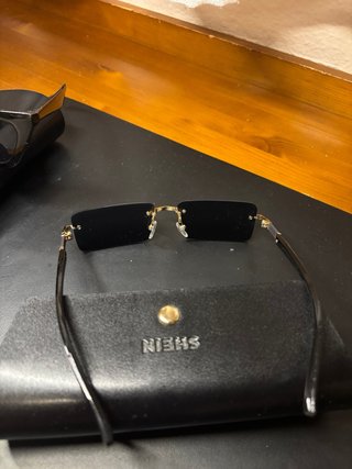 Pack 2 Gafas de Sol Shein Negras con Fundas