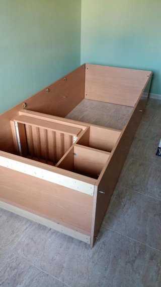 Armario 4 puertas madera