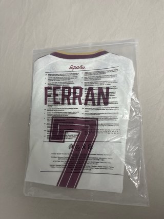 Camiseta España 2 Estrellas Ferran 7 Talla M