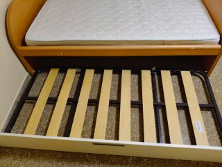 Cama nido 90cm con somier extra con ruedas