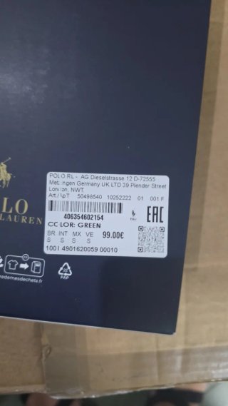 Polo Ralph Lauren Camiseta Oso Talla L
