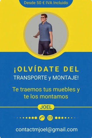 Mudanza, Transporte y Montaje de muebles