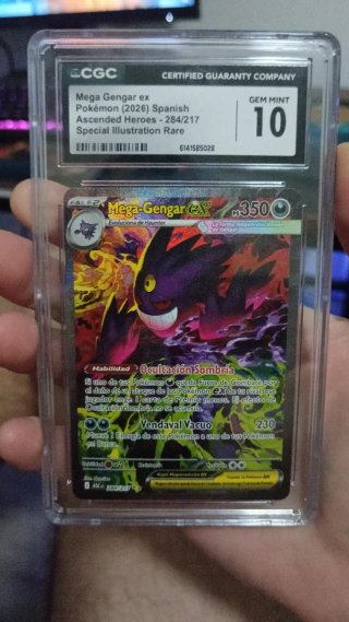 Mega Gengar EX CGC 10 Spanish Ascended Heroes