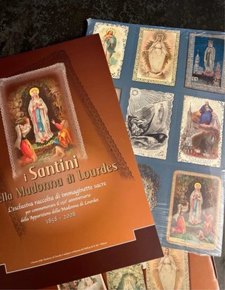 Album Santini Madonna di Lourdes Collezione