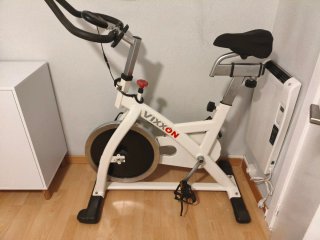 Bicicleta Spinning Vixxon Blanca