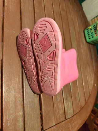 Botas de agua rosas para niña Tribord n 30