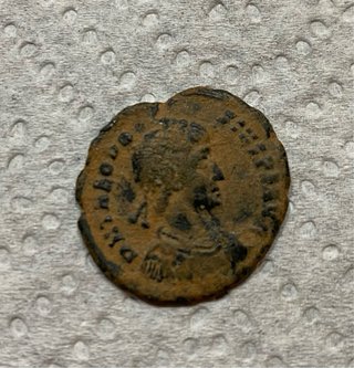 Teodosio I Maiorina AE2 Gloria Romanorum