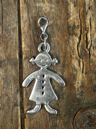 Conjunto Colgantes Plata 925 Niño y Niña