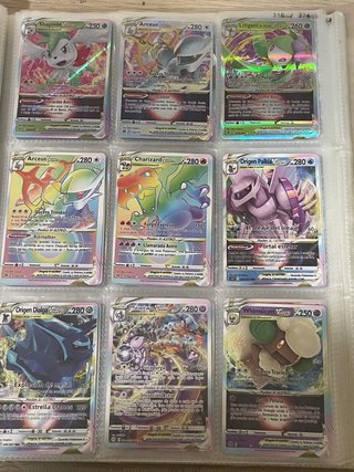 Lote Cartas Pokémon