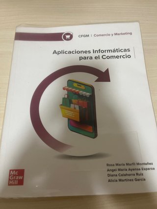 Aplicaciones informáticas para el comercio, CFG...