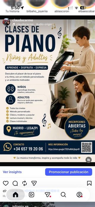 Clases de piano