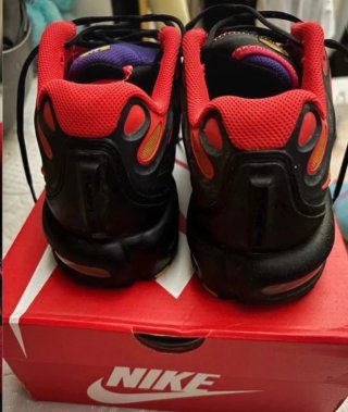 Nike TN Plus Drift Zapatillas Negras Rojas