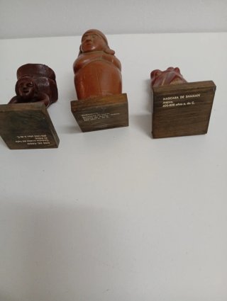 3 Figuras Decorativas Artesanales