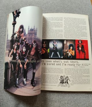 Revista Guitar World especial KISS - Año 1996