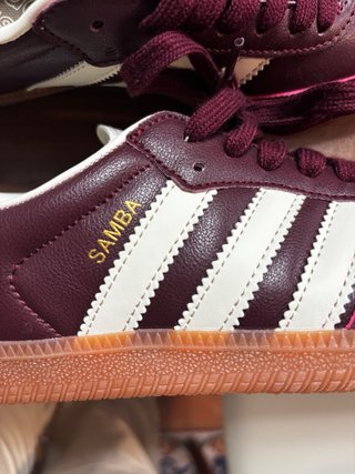 Zapatillas Adidas Samba Rojas y Blancas