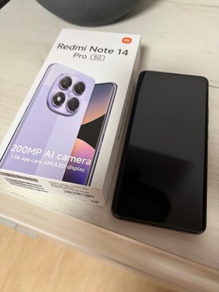 Xiaomi Redmi Note 14 Pro 5G Negro/Morado