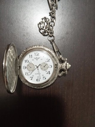 Reloj de bolsillo coleccionista pescador