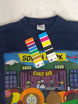 Camiseta Vintage South Park Chef Aid 2001 XL
