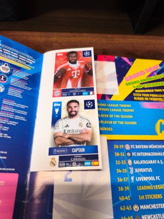 Colección Cromos Champions 2025/26