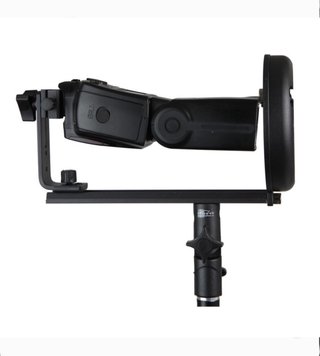 Adaptador tipo T montura Bowens para flash de mano