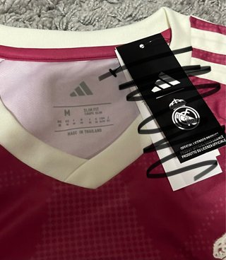 Camiseta Real Madrid rosa Talla M