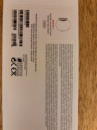 Apple Watch Series 7 Plata