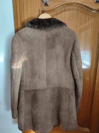 Abrigo Piel Vuelta Hombre Talla 44