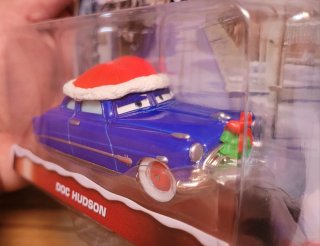 Coche Cars Doc Hudson Navideño