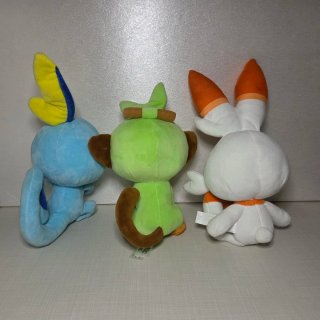 Set 3 Peluche Ufficiali Pokemon: Starter Paldea