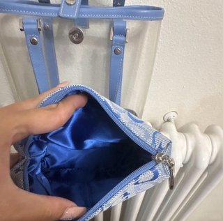 Borsa Guess Vintage Y2K Azzurra PVC