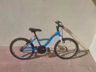 Bicicleta Infantil 20 Azul/Blanca