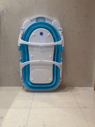 Bañera Plegable Bebé Azul