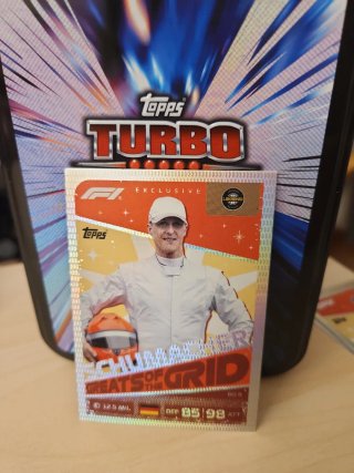 Topps Turbo Attax F1 Michael Schumacher GG8