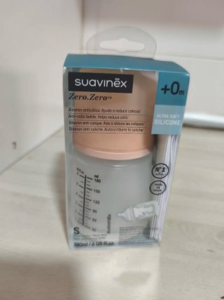 Biberón Suavinex Zero.Zero 180ml +0m