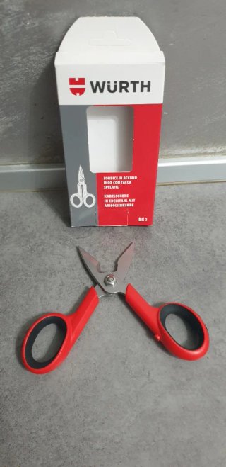 Forbici WURTH Acciaio INOX Cavi - Nuove