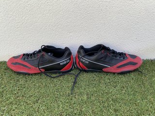 Zapatillas Sparco SP-F3 Negras y Rojas