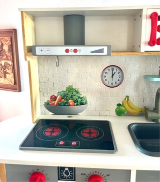 Cocinita de madera para jugar