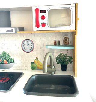 Cocinita de madera para jugar