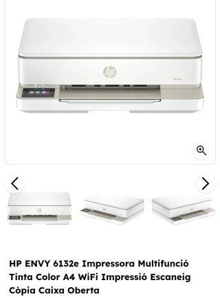 HP ENVY 6132e Impresora Multifunción